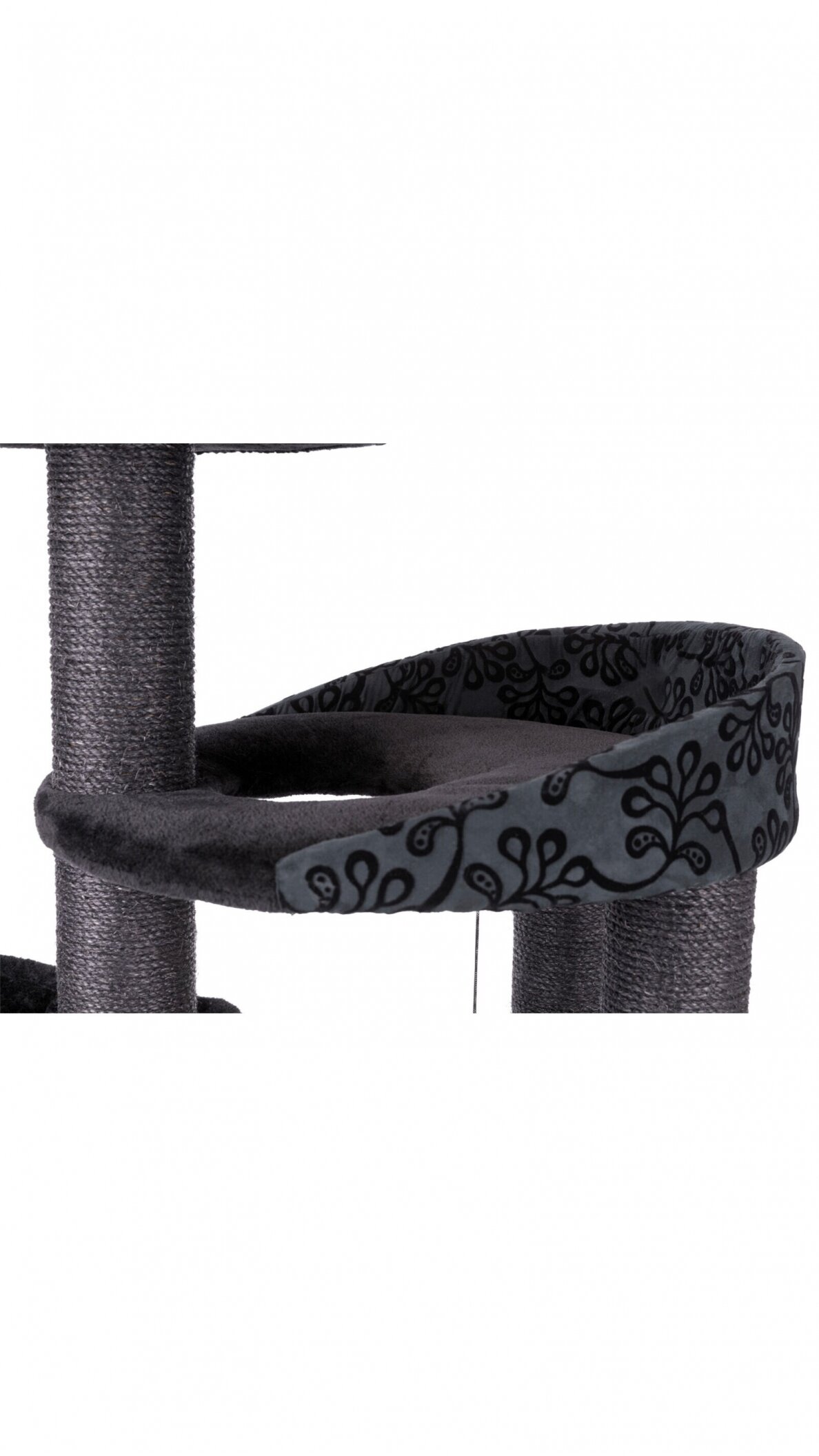 Filippo draskyklė, 114cm, juoda/ antracito 3 Filippo draskyklė, 114cm, juoda/ antracito 3