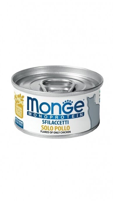 Monge Monoprotein Cat, vištiena 80g Monge Monoprotein Cat, vištiena 80g
