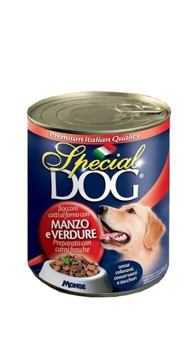 Special dog šunų konservai su jautiena/daržovėmis 720 g