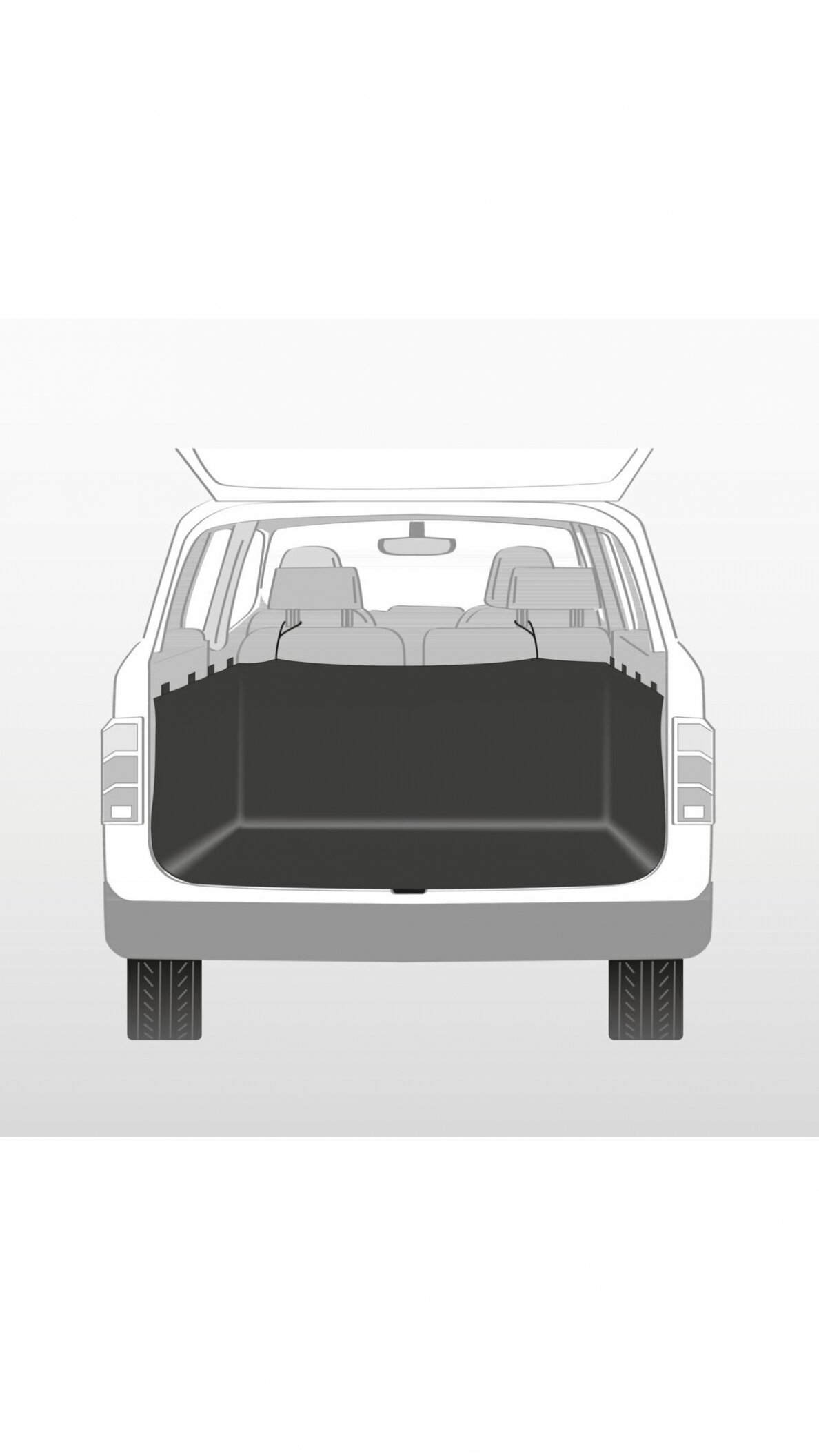 TRIXIE Apsauginis automobilio bagažinės užvalkalas 1