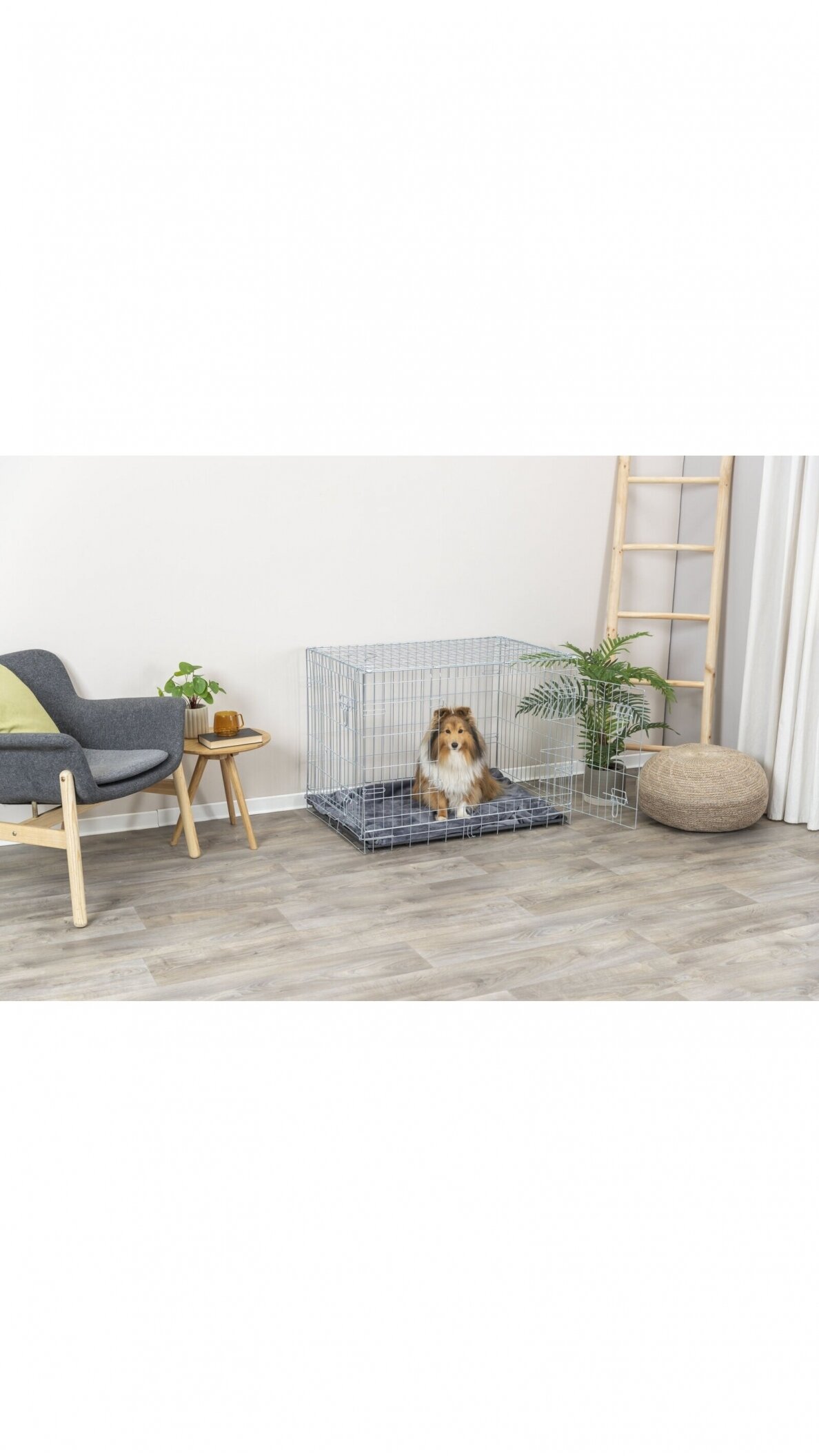 TRIXIE Metalinis narvas, dydis M-L 93x69x62cm 4 TRIXIE Metalinis narvas, dydis M-L 93x69x62cm 4