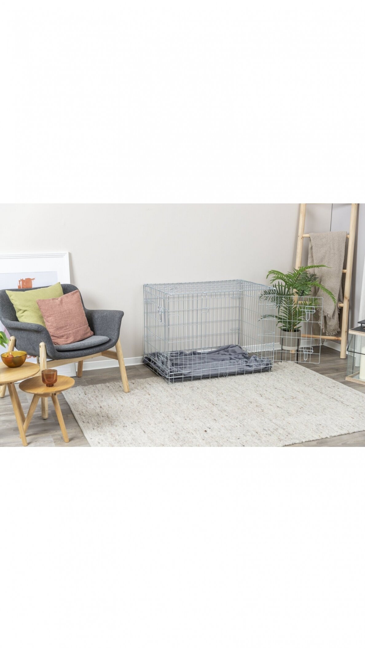 TRIXIE Metalinis narvas, dydis M-L 93x69x62cm 2