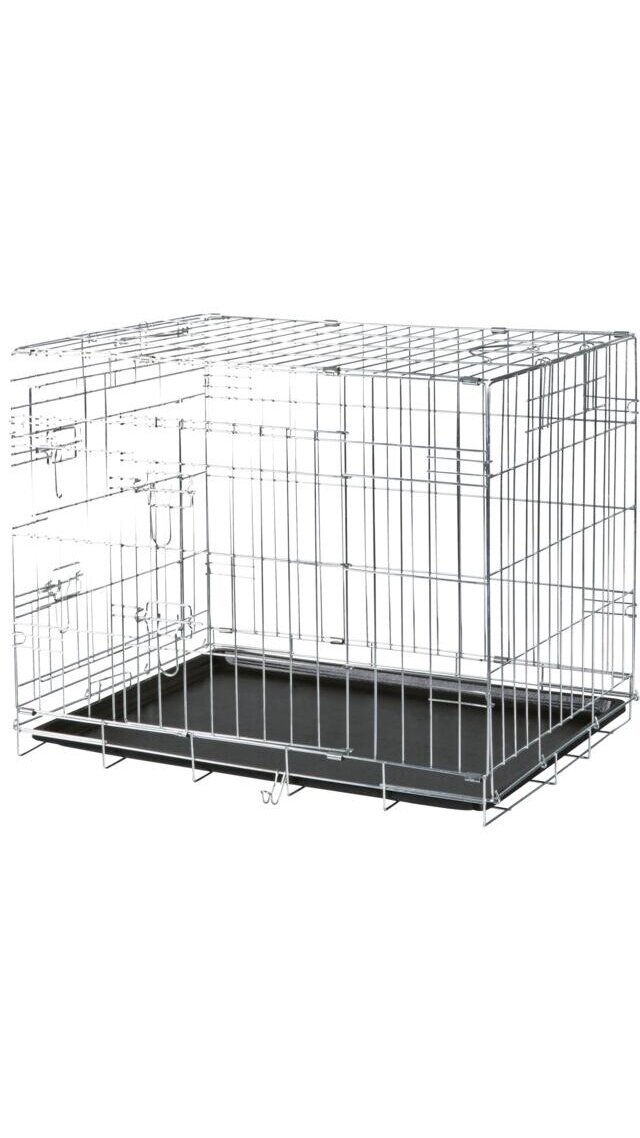 TRIXIE Metalinis narvas, dydis M 78x62x55cm TRIXIE Metalinis narvas, dydis M 78x62x55cm