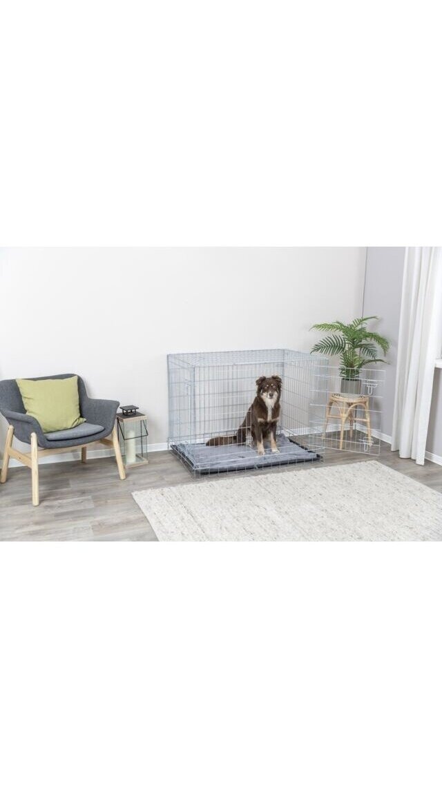 TRIXIE Metalinis narvas, dydis XL 116x86x77cm 2 TRIXIE Metalinis narvas, dydis XL 116x86x77cm 2