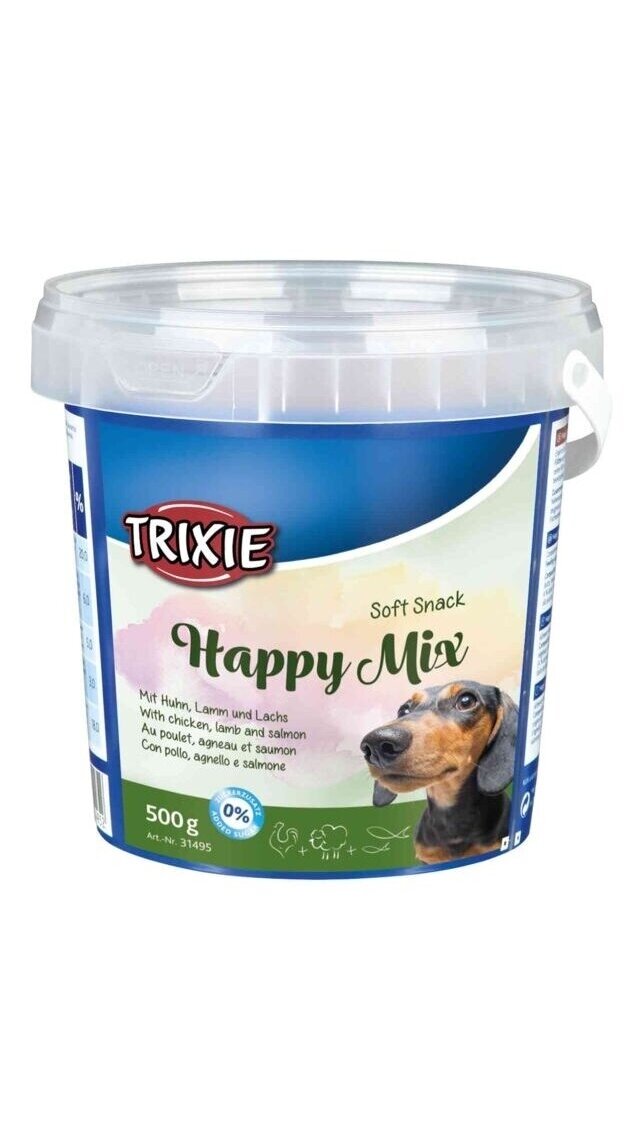 TRIXIE Soft Snack Happy Mix, 500 g 1 TRIXIE Soft Snack Happy Mix, 500 g 1